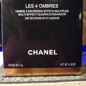Chanel Les 4 Ombres Eyeshadow Quad Palette Makeup Beauty Cosmetics 302